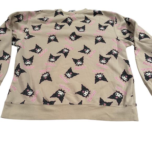 Kuromi by Sauri Brown Anime Sweatshirt - Size Medium - Picture 2 of 5